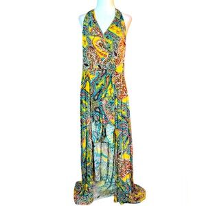 Band of Gypsies paisley Romper with shorts Dress